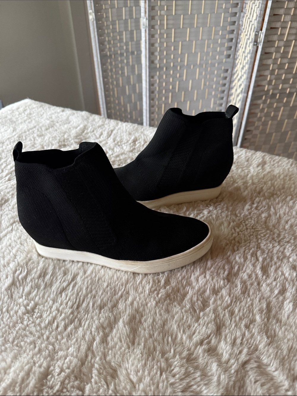 Mia slip on bootie sneaker